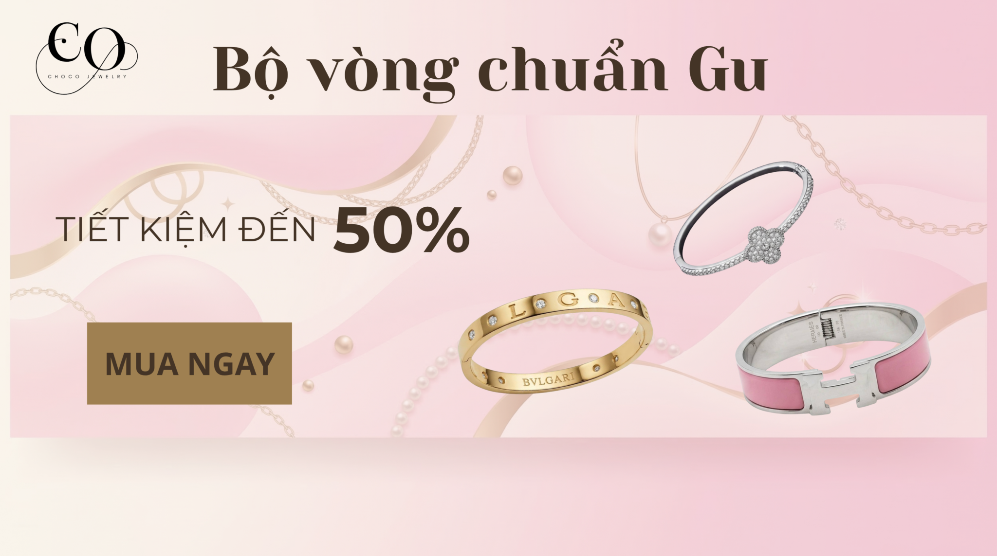 bộ sưu tập lắc tay mùa hè giảm giá 50% của choco accessories